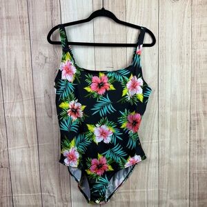 Islander Tropical Floral Women's One Piece